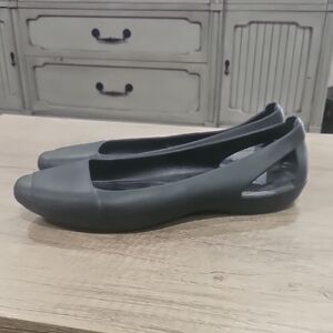 CROCS Black Women's Loafers size 10